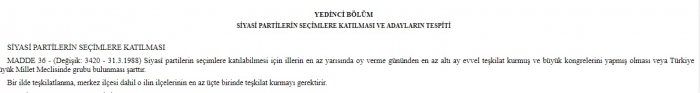 rte nin baskın erken seçim yapması