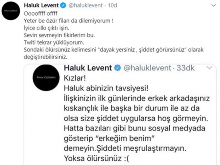 twitter da haluk levent in linç edilmesi