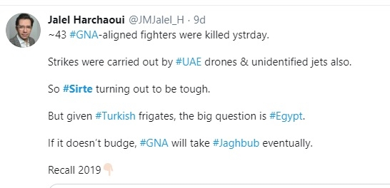 6 haziran 2020 sirte zafer yolları operasyonu