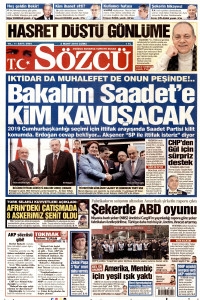 2 mart 2018 pkk medyası gazete manşetleri