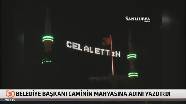 türkiye de camilere asılmış ilginç mahyalar