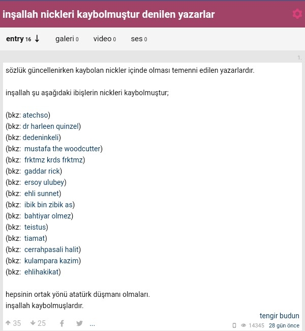 formatın ırzına geçtiği halde silinmeyen şahıs