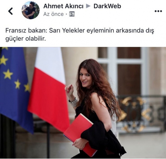 fransız bakanın dış güçler açıklaması