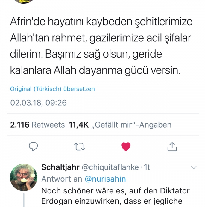 nuri şahine afrin nedeniyle saldıran alman medyası