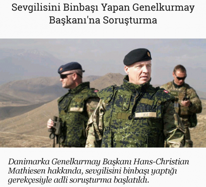 sevgilisini binbaşı yapan genelkurmay başkanı
