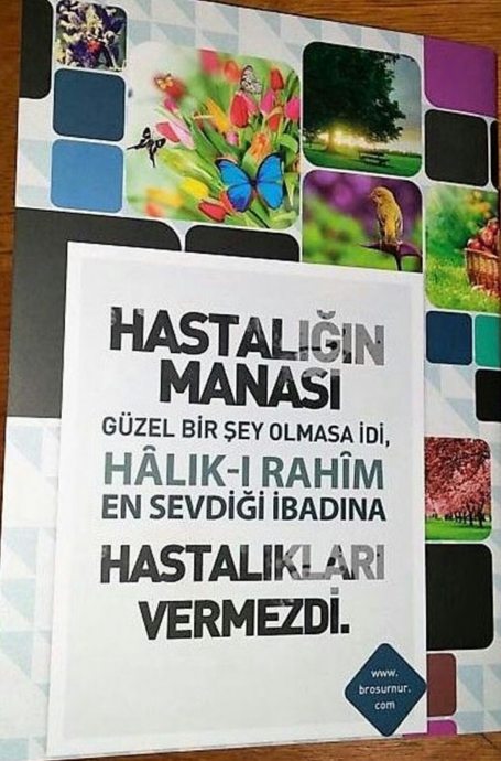 izmir de dinci hastanede dağıtılan broşür