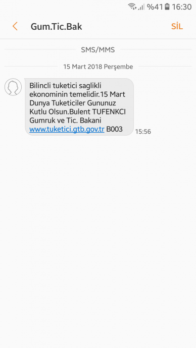 15 mart dünya tüketiciler günü