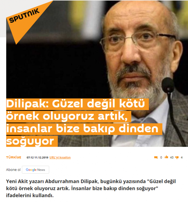insanlar bize bakıp müslümanlıktan soğuyor
