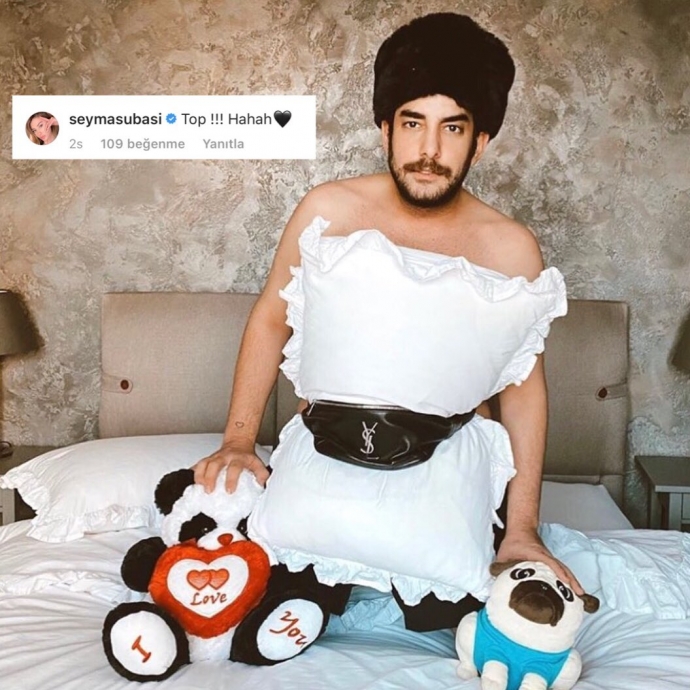 şeyma subaşı nın enis arıkan a top demesi