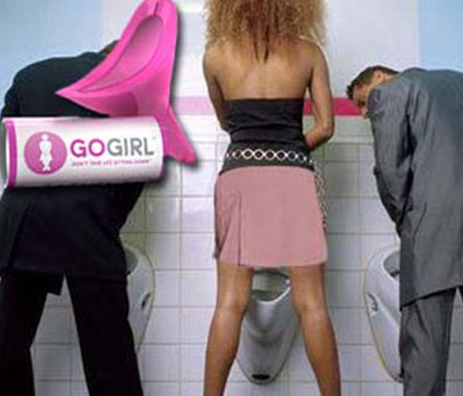 Urinal girl
