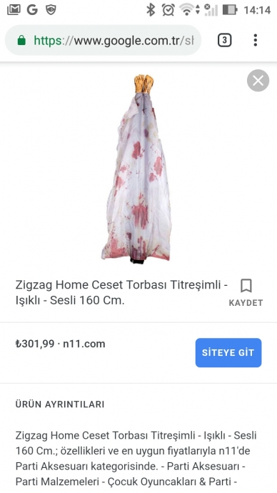 n11 com da satılan ceset torbası