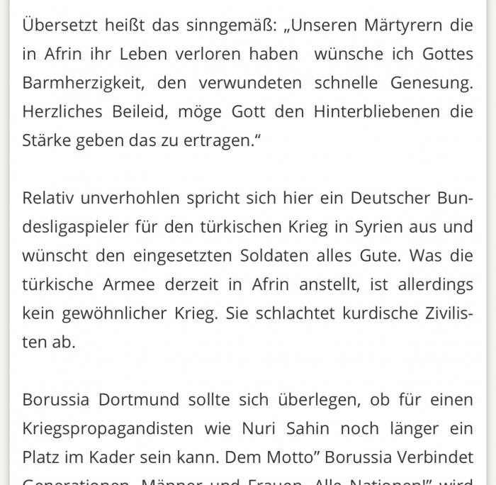 nuri şahine afrin nedeniyle saldıran alman medyası