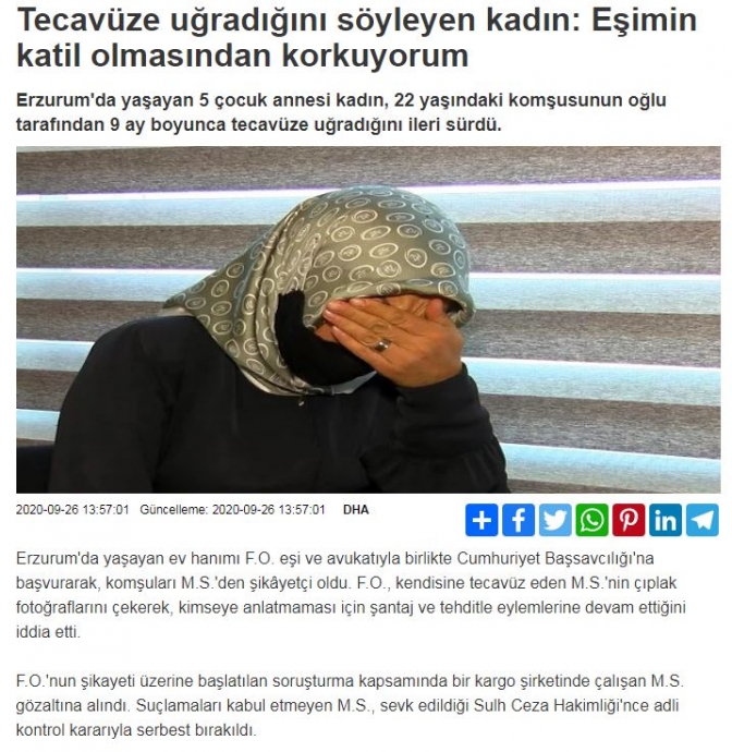5 çocuklu kadına tecavüz eden 22 yaşındaki genç