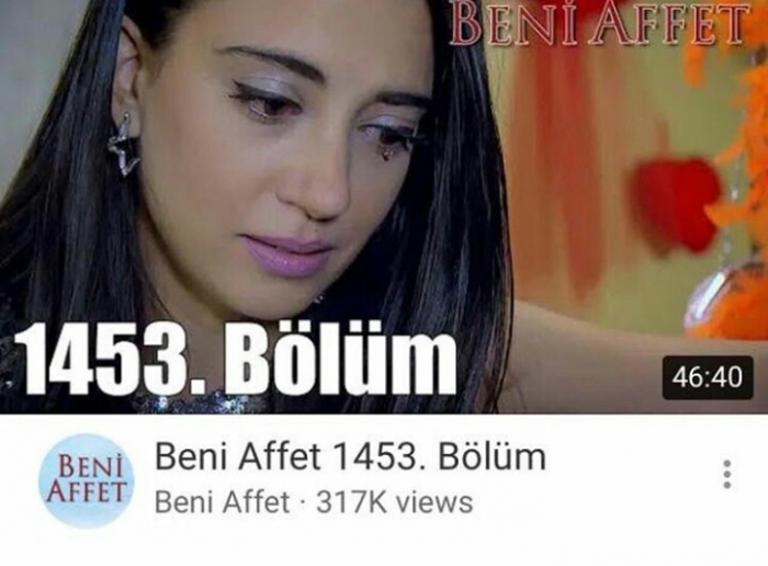 beni affet dizisinin 1453 üncü bölümü çekmesi
