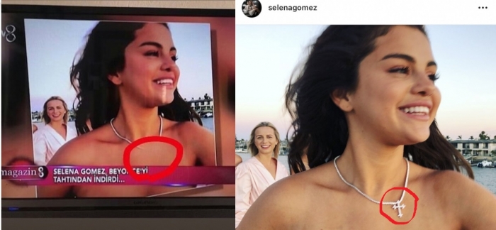 talas belediyesi nin selena gomez e türban takması