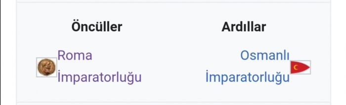 bizans ın ardılının osmanlı olması
