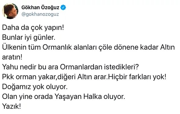 gökhan özoğuz un pkk ile devleti bir tutması