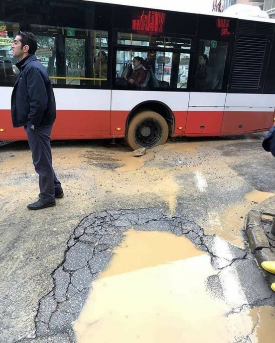 16 şubat izmir de çekilen rezalet görüntü