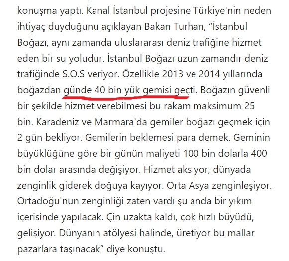 istanbul boğazından günde 40 bin gemi geçiyor