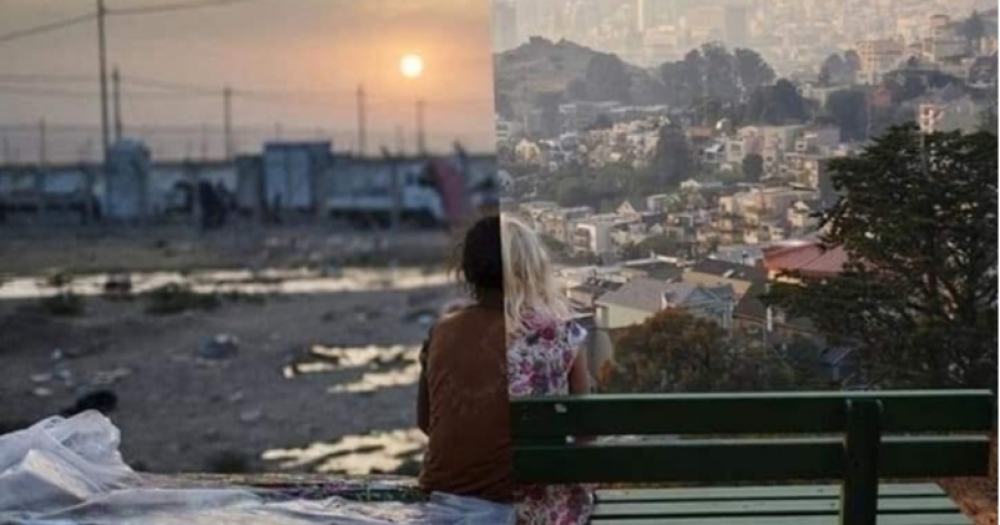 Aynı Karede Dünyanın Farklı Bölgelerinde Çocukların Başına Neler Geldiğini Gösteren Kareler