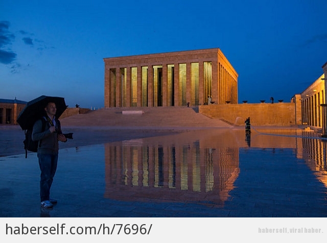 Ziyaretçilere Kapatıldıktan Sonra Anıtkabir'de Çekilmiş 12 Fotoğraf