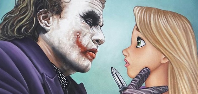 Sinema Dünyasının En Kötü Adamlarının Eline Düşmüş Disney Prenseslerine Ait 7 Çizim