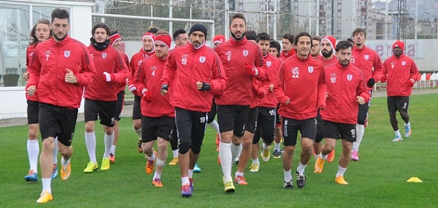Samsunspor'da Orduspor maçı hazırlıkları tamam!