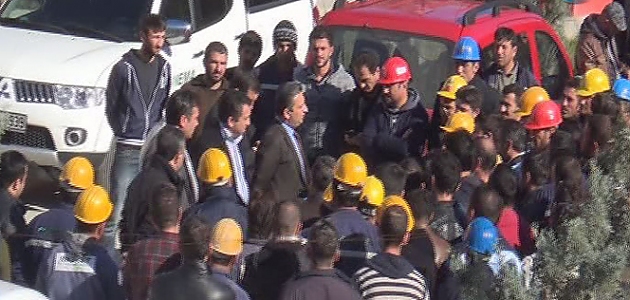 Amasra'da madenciler iş bırakma eylemi yaptı!