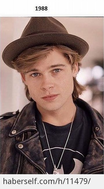 Zaman Denen Şeyin Ünlü Aktör Brad Pitt'i Nasıl Etkilediğini Gösteren 16 İlginç Fotoğraf