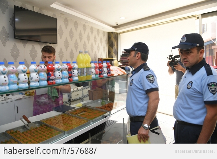 Bayram Öncesi Tatlı İmalathanelerine Baskın
