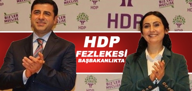 HDP'lilerin Fezlekesi Başbakanlıkta