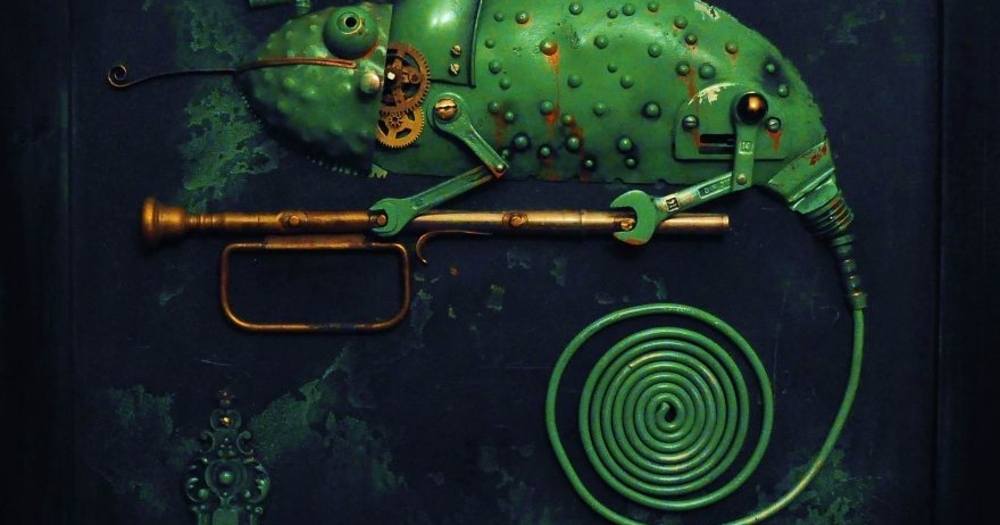 Atık ve Çöp Metallerle Yapılmış 26 Steampunk Heykel