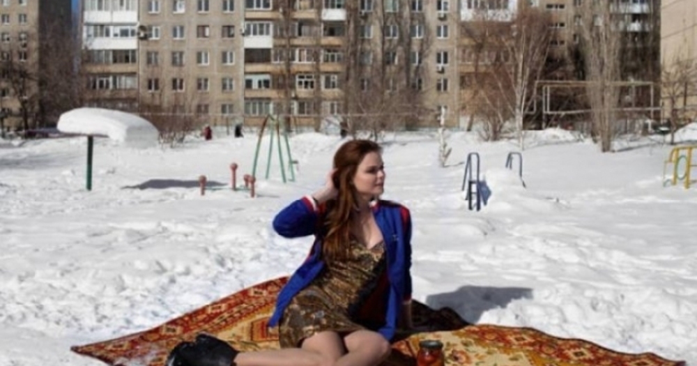 Rus Milletinin Halıları Çok Sevdiğini İspatlayan Fotoğraflar