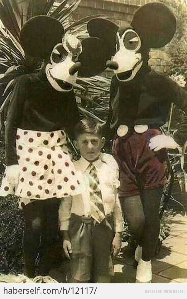 Disneyland'in Eski Günlerinden Çocukların Kabuslarına Girecek 19 Ürkütücü Kare
