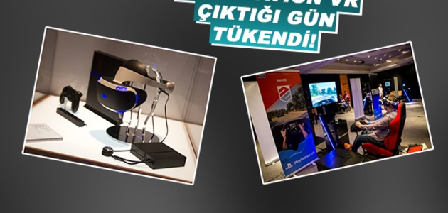 PlayStation VR Çıktığı ilk günden tükendi