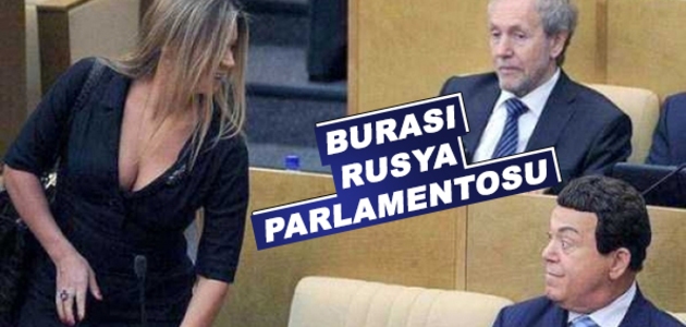 Rusya Meclisinden Dünyanın Başka Hiçbir Meclisinde Göremeyeceğiniz Kareler