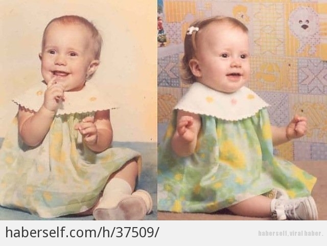 Anne ve Babalarının Küçüklüklerine Bire Bir Benzeyen Çocukların 28 İlginç Fotoğrafı
