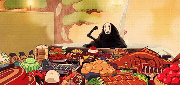 Hayao Miyazaki Animelerinden Birbirinden Lezzetli Yemek Sahneleriyle Dolu 15 Gif