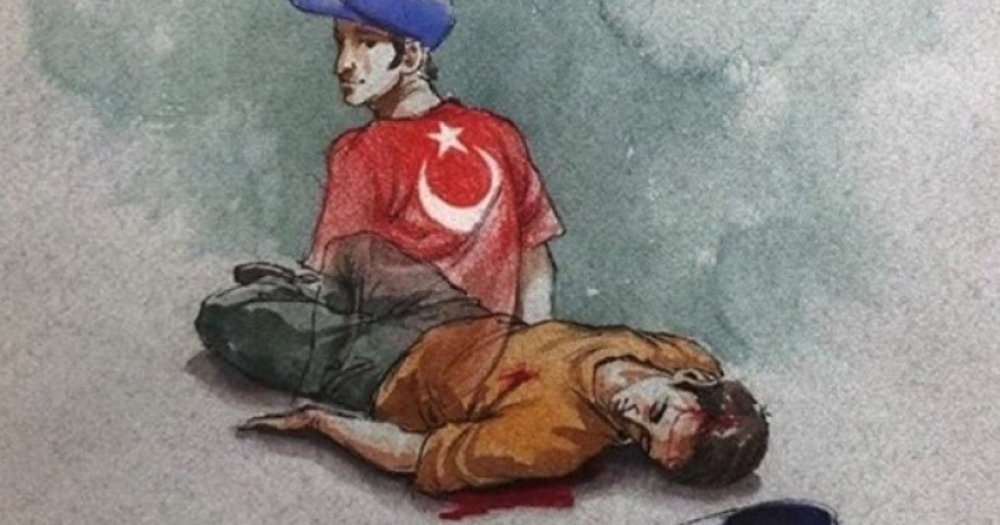 İranlı Ressam Reza Hemmatirad'ın Fırçasından 15 Temmuz Gecesini Anlatan 20 Muhteşem Tablo