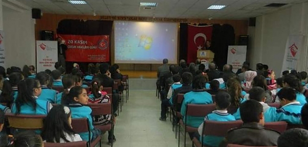 20 Kasım Dünya Çocuk Hakları Günü kutlandı!