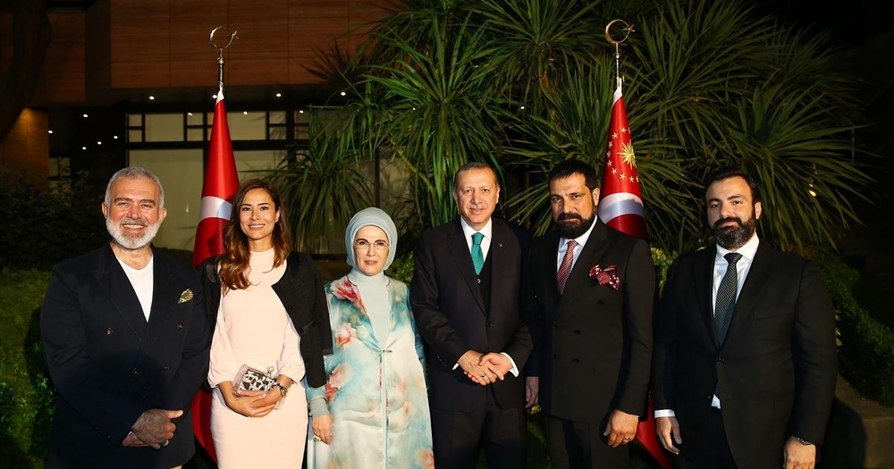 Payitaht Abdülhamid Oyuncuları Tarabya Köşkü'nde