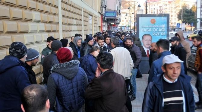 rize de iş başvurusu kuyruğu