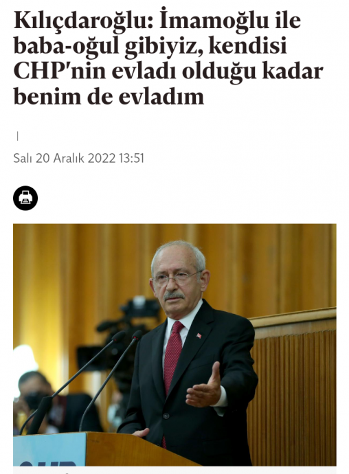 Imamoğlu Ile Baba Oğul Gibiyiz Uludağ Sözlük Galeri