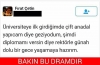 üniversiteye girince rahatlayacağını sanmak