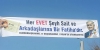 akp nin 10 kasım da anıtkabir deyiz pankartı / #1572106