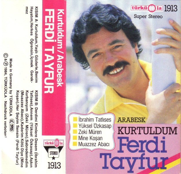 Tecavüzü Ferdi Tayfur Utaniyorum