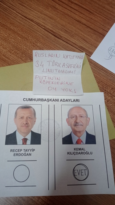 ikinci turda kılıçdaroğlu nu destekliyorum çünkü