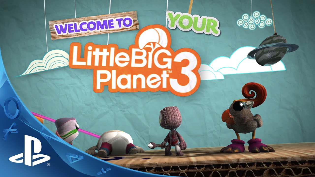 Новые игры литл. Little big Planet 3 ps4. Little big Planet 3 ps3. Little big Planet 4 ps4. My little big Planet 3 на ПК.