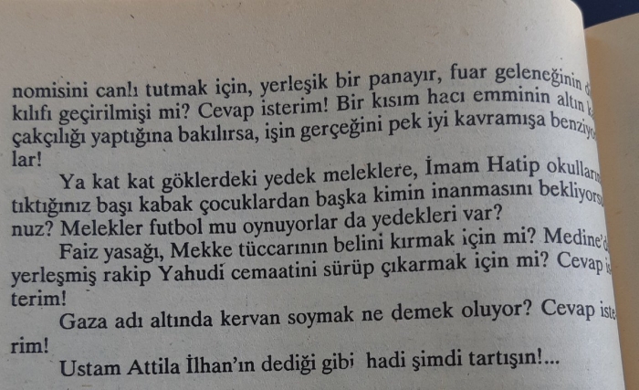 engin ardıç ın islam a hakaretler etmesi
