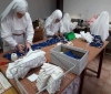 maske imalatı yapan rahibeler